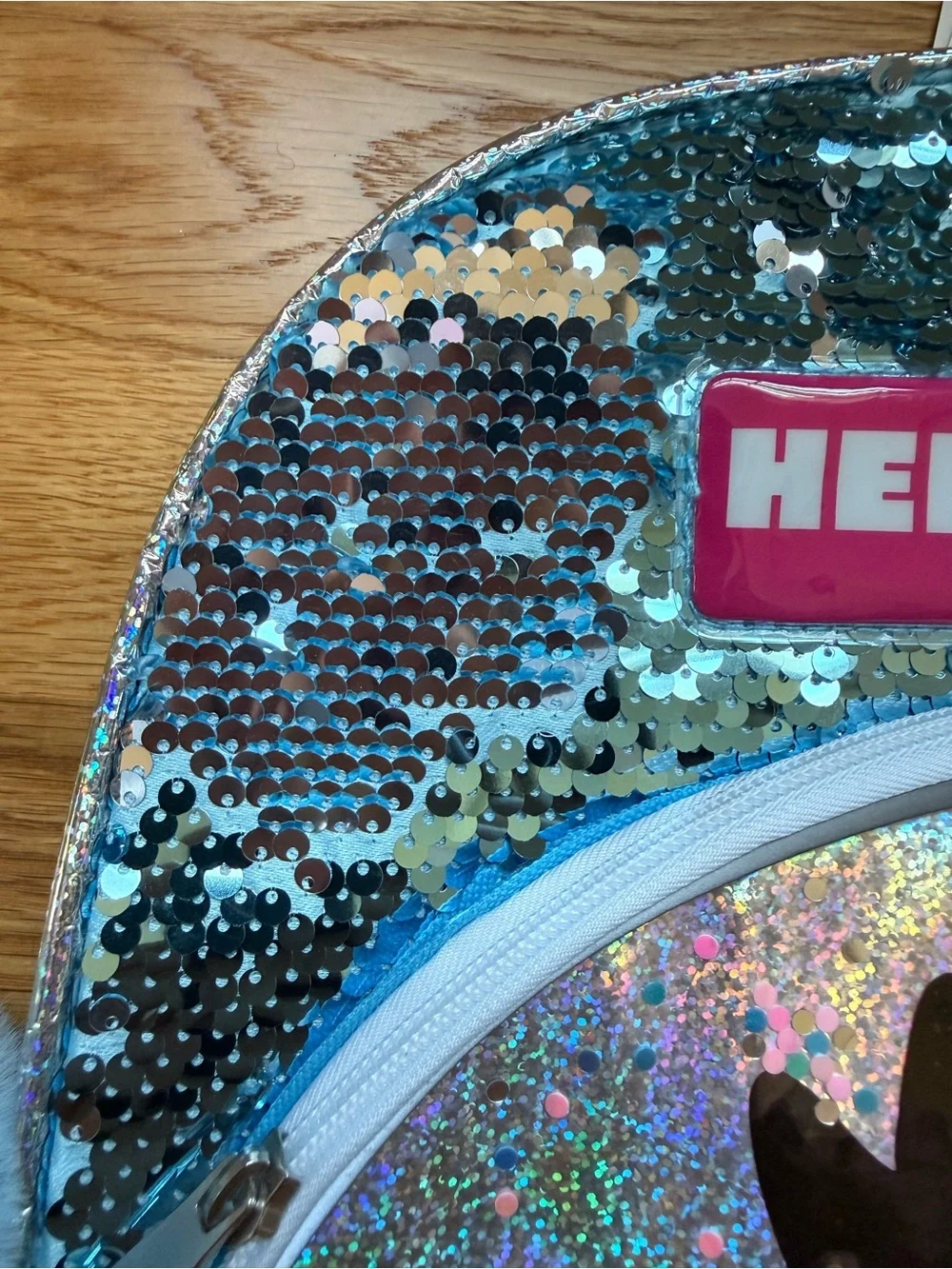 Hello Kitty and friends  color changing Sequin Backpack NWT